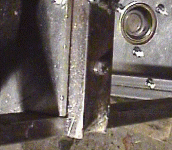 The bottom of the strut is bent after a few self righting actions