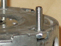 Poor method of securing end flange to outer case