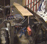 The cardboard self righting arm with the new metal hinges