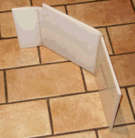 Bent polypropylene side panel