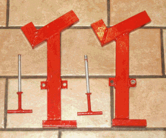 Two part flipper clamp