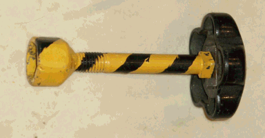 Hand made gas bottle spanner