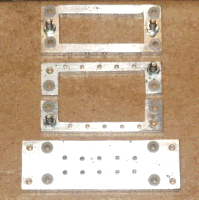 Current limiter plates and bus bars