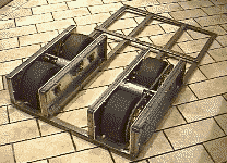 Two wheel assemblies on the chassis